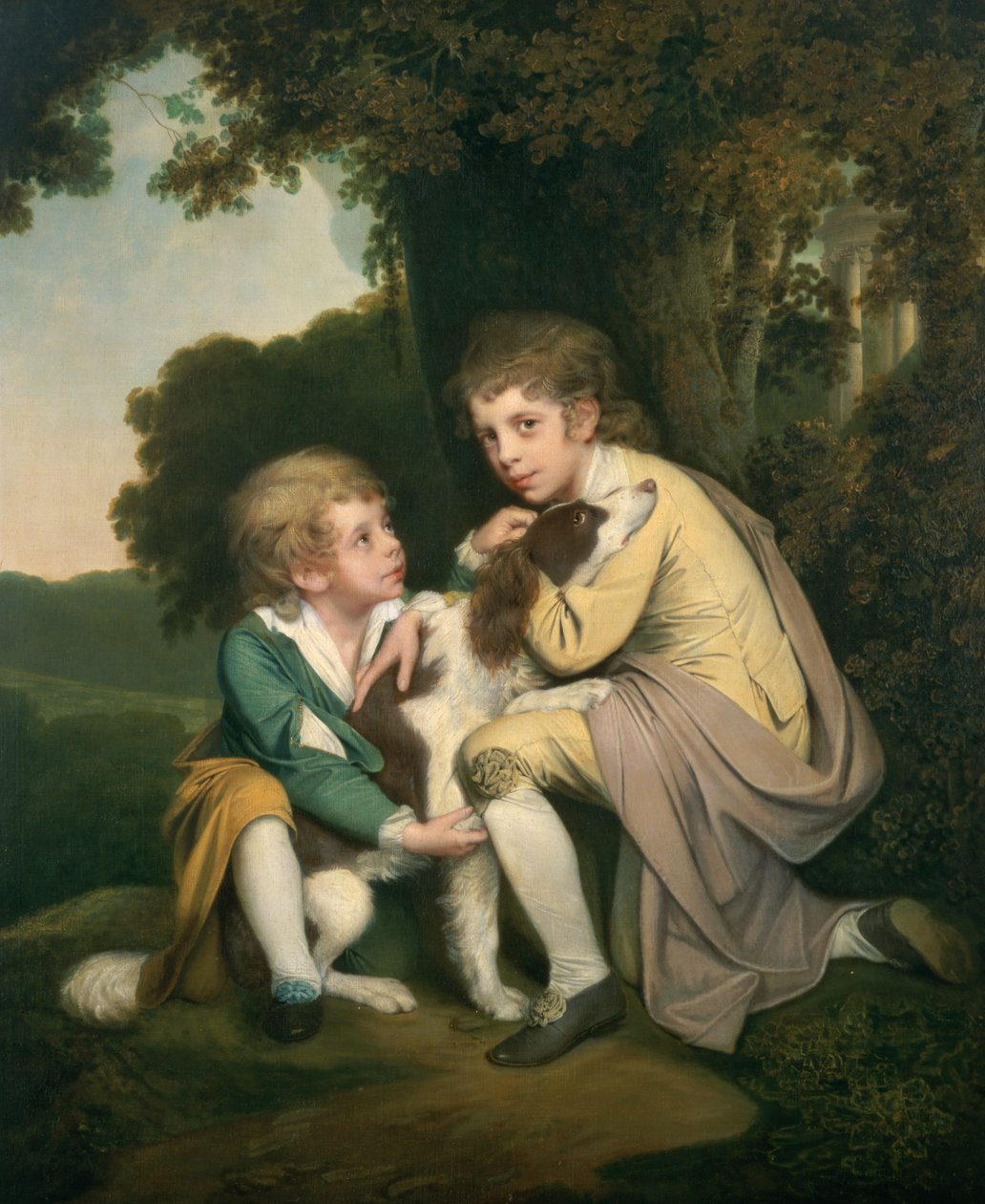 Thomas ja Joseph Pickford lapsina, n. 1777-1779 tekijältä Joseph Wright of Derby