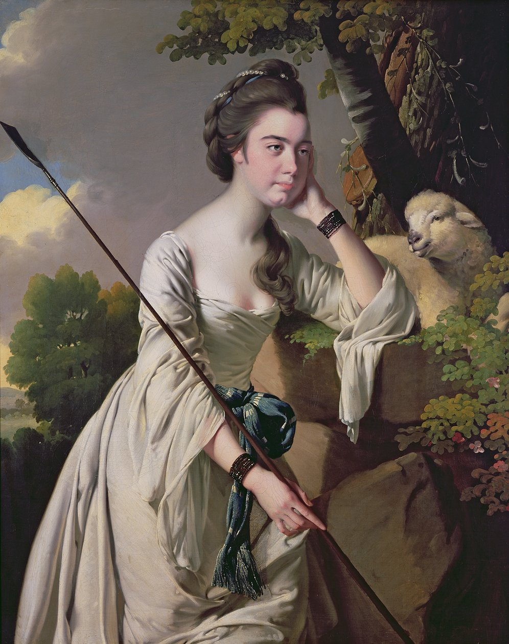 Anna Ashton, rouva Thomas Case tekijältä Joseph Wright of Derby
