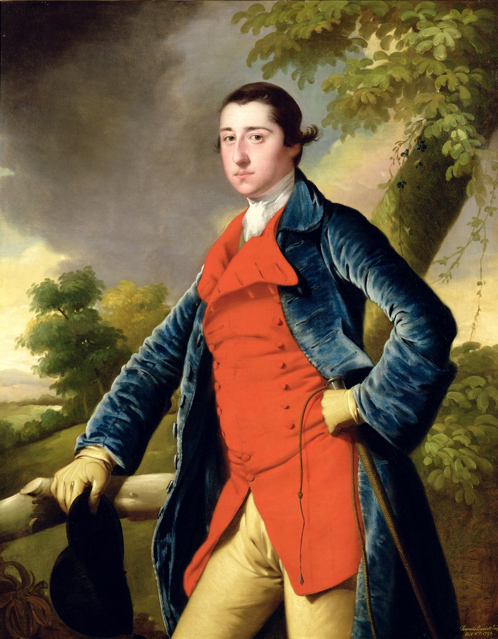 Francis Burdett tekijältä Joseph Wright of Derby