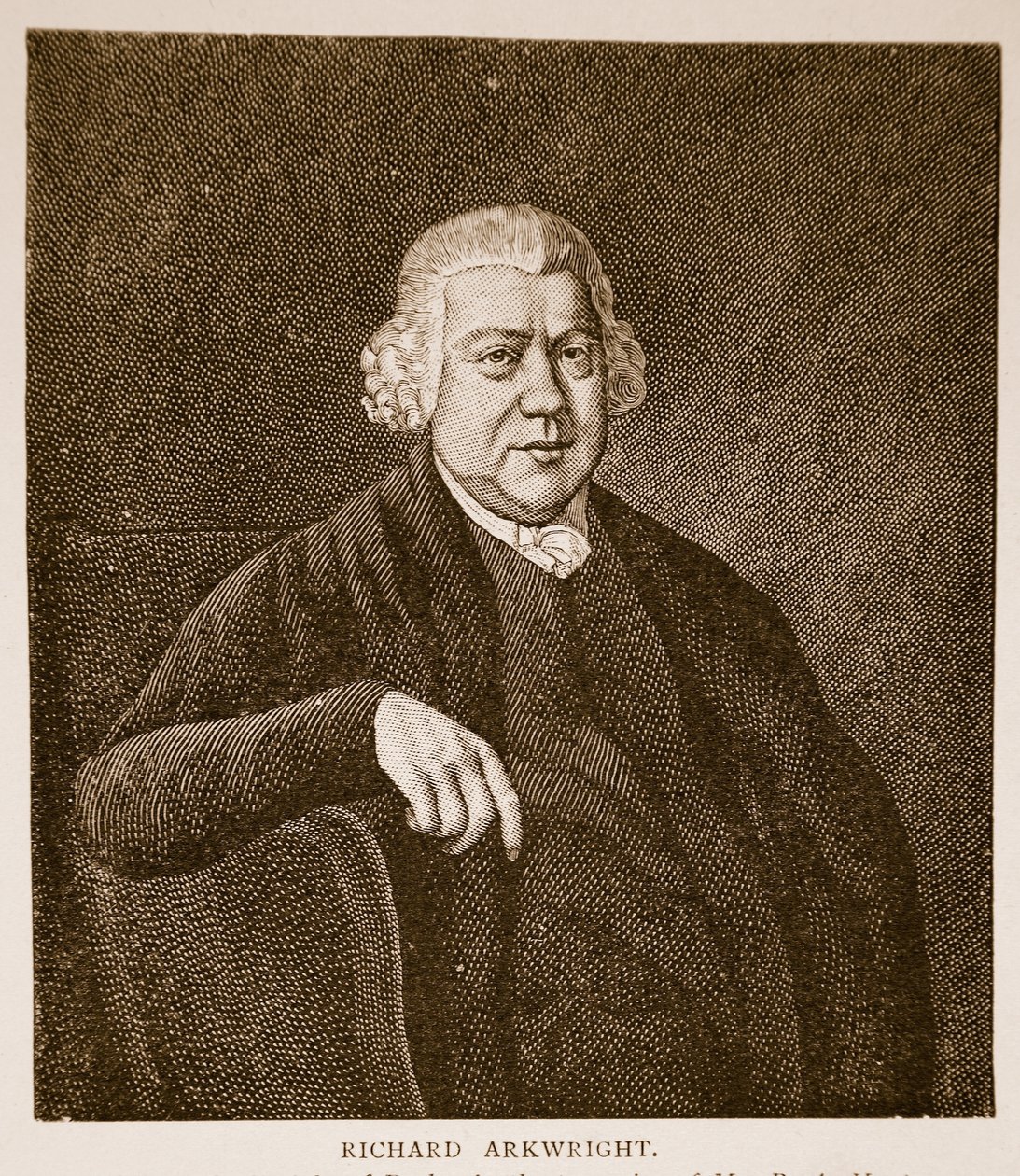 Richard Arkwright tekijältä Joseph Wright of Derby