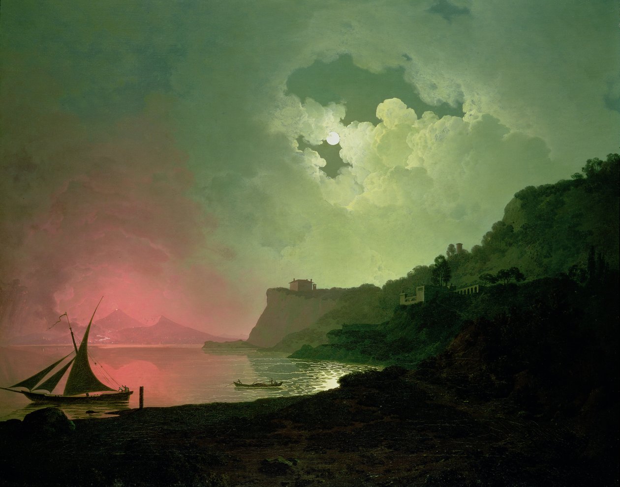 Vesuvius tekijältä Joseph Wright of Derby