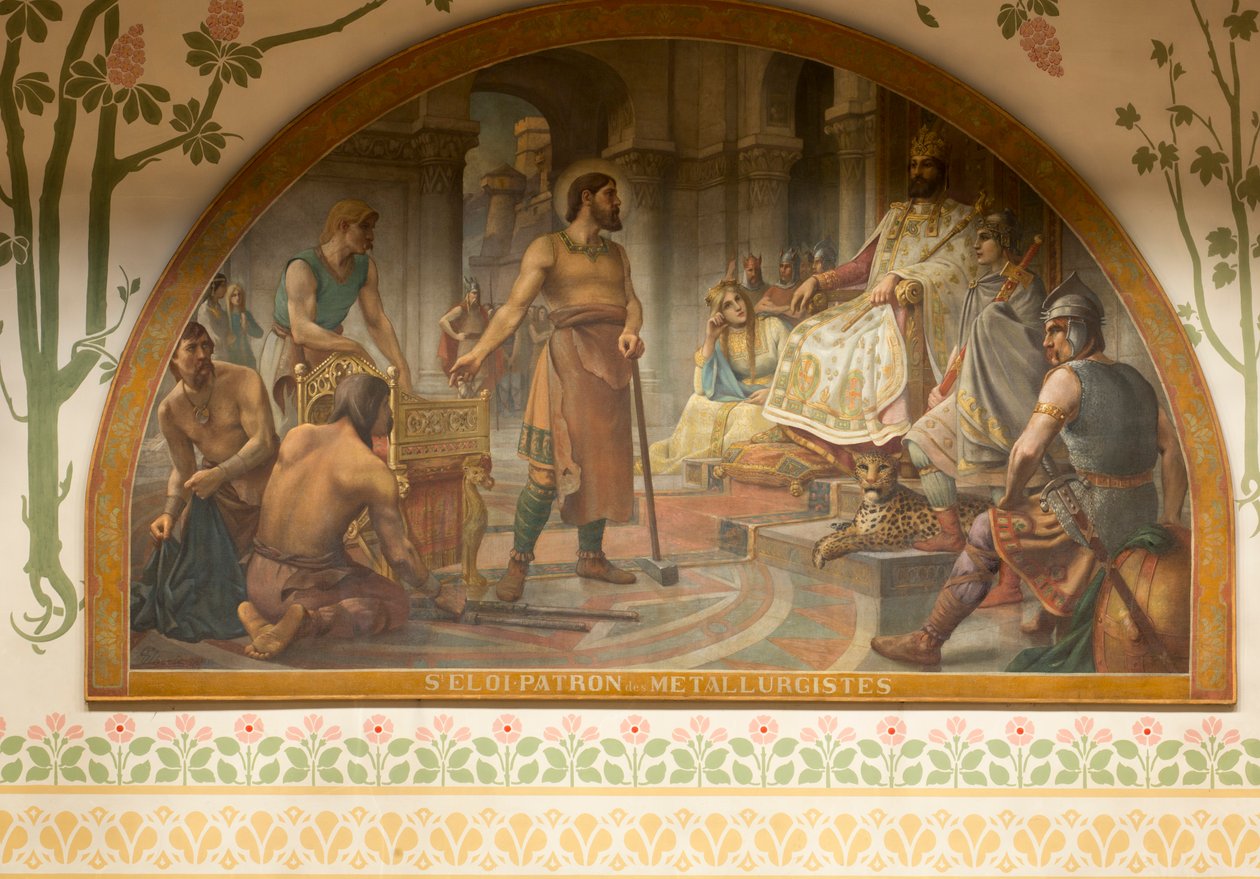 Kirkko Notre Dame du Travail tekijältä Joseph (active 1880-c.1917) Uberti