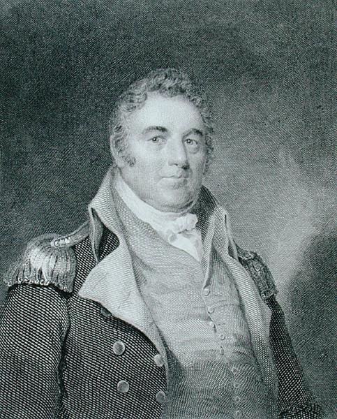 Richard Dale (1756-1826), kaiverrus Richard W. Dodson (1812-67) kopion jälkeen alkuperäisestä James Barton Longacren (1794-1869) maalauksesta (kaiverrus) tekijältä Joseph (after) Wood