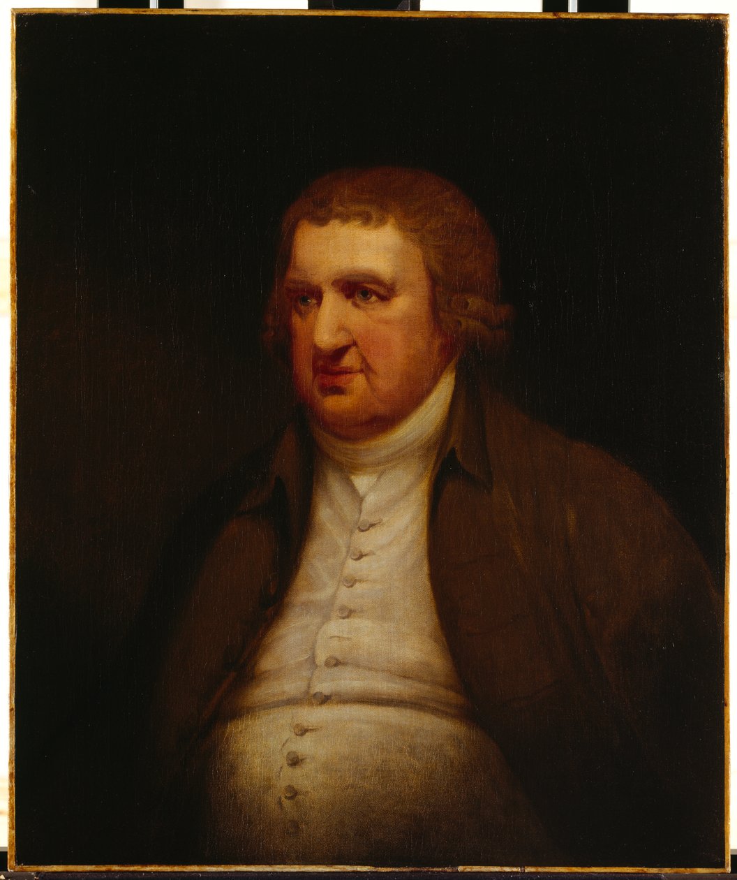 Erasmus Darwin (öljy kankaalle) tekijältä Joseph (after) Wright of Derby
