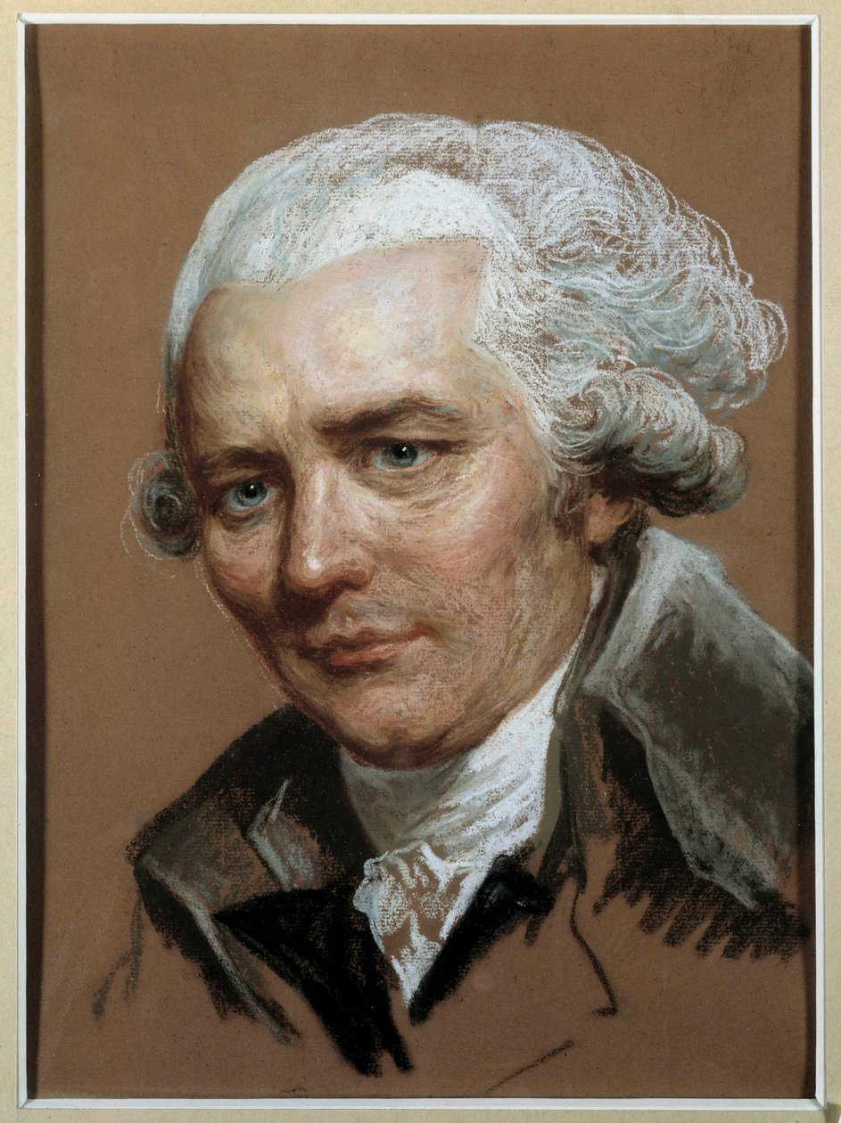 Pierre Choderlos de Laclosin (1741-1803) muotokuva ranskalaisen kirjailijan Joseph Ducreux