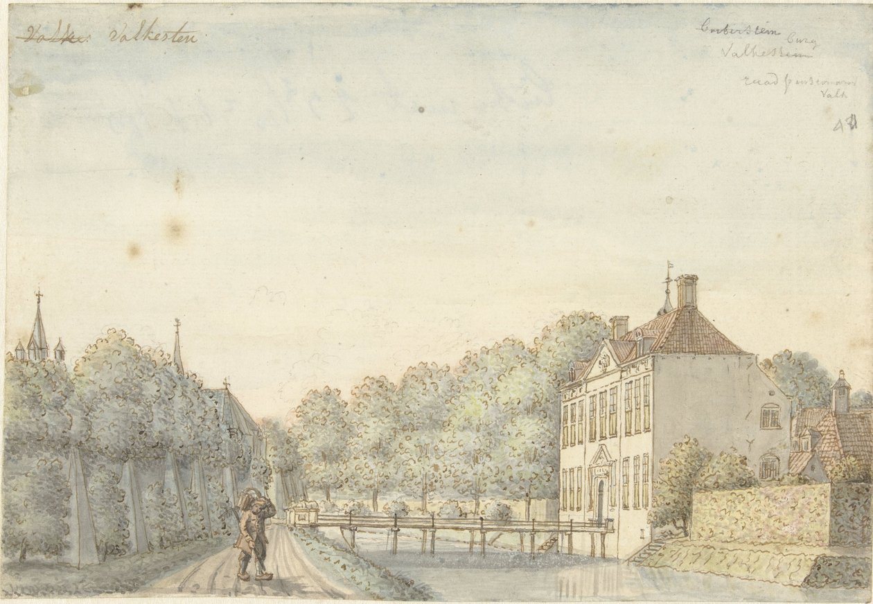 Huis Barbistein Heinkensandissa tekijältä Joseph Adolf Schmetterling