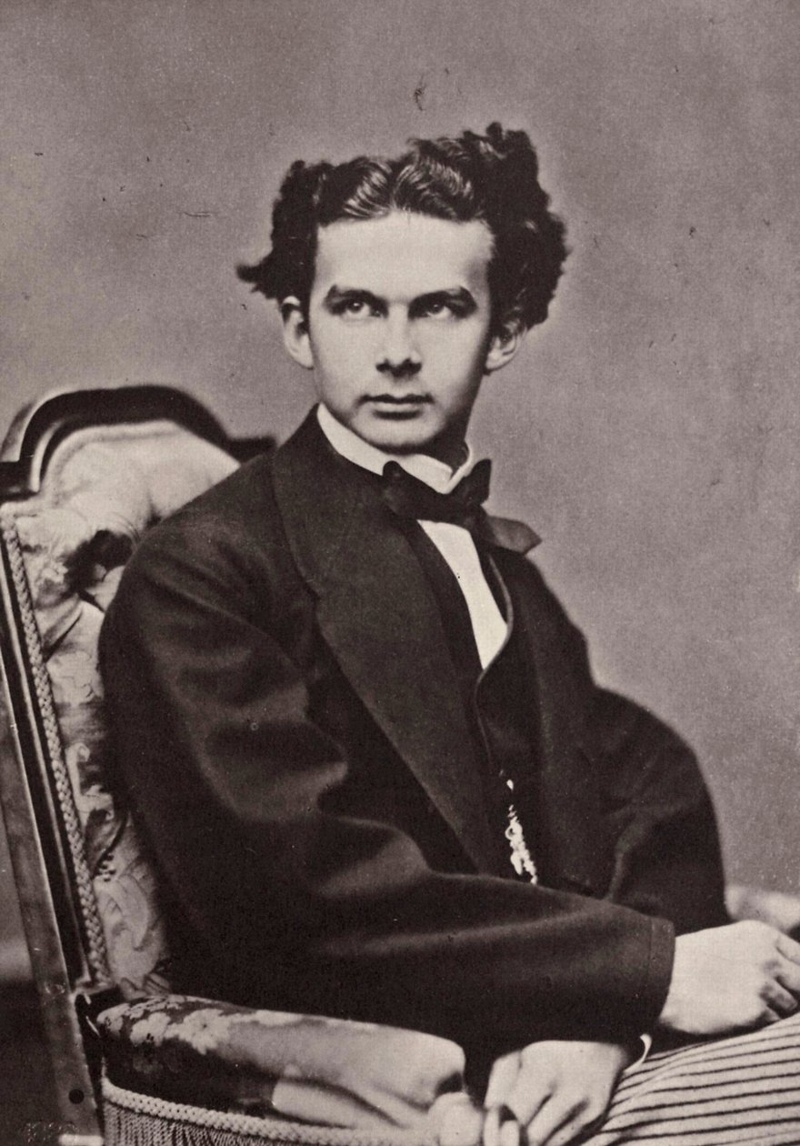 Baijerin kuningas Ludwig II, 1867 tekijältä Joseph Albert