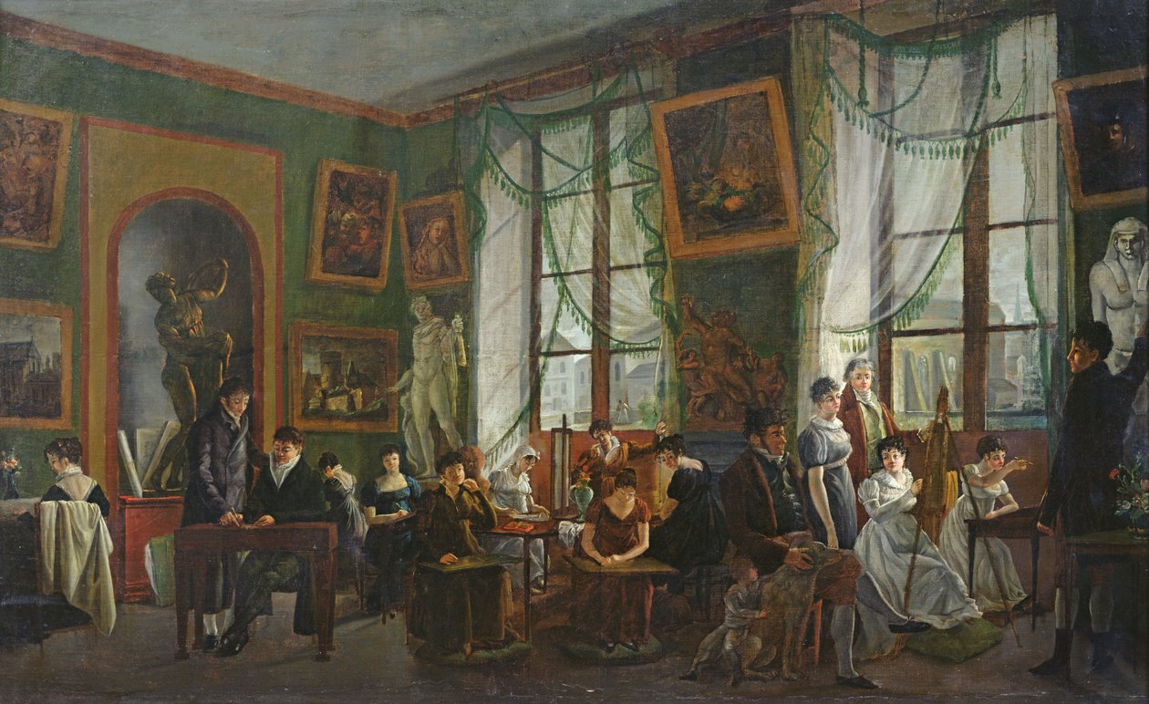 Madame Haudebourt-Lescotin studio tekijältä Joseph Albrier