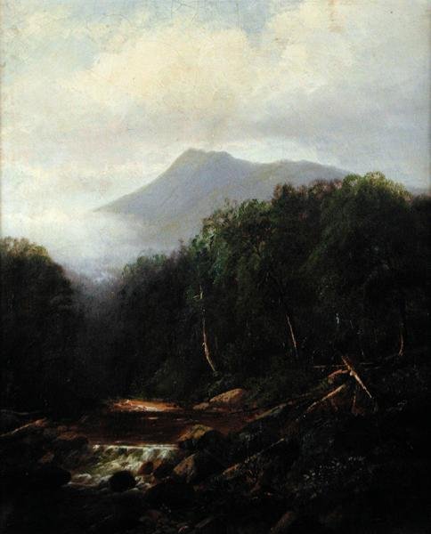 Maisema (öljy kankaalle) tekijältä Joseph Antonio Hekking
