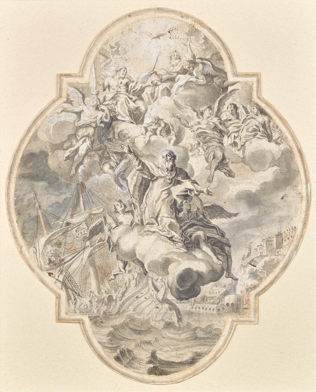 Apotheosis des hl. Nicholas tekijältä Joseph Antony Adolph