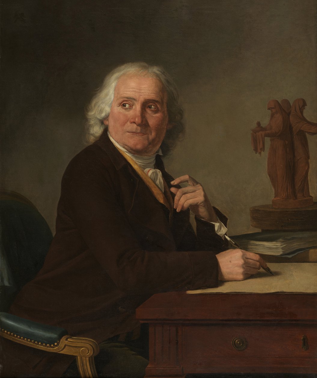 Jean Rameaun muotokuva, 1793. tekijältä Joseph Benoît Suvée