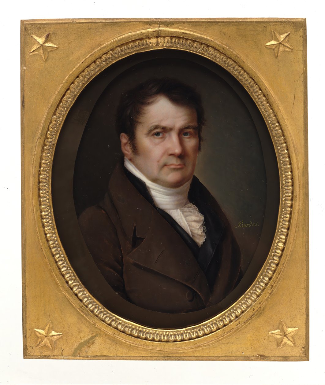 Miehen muotokuva, n. 1810. tekijältä Joseph Bordes