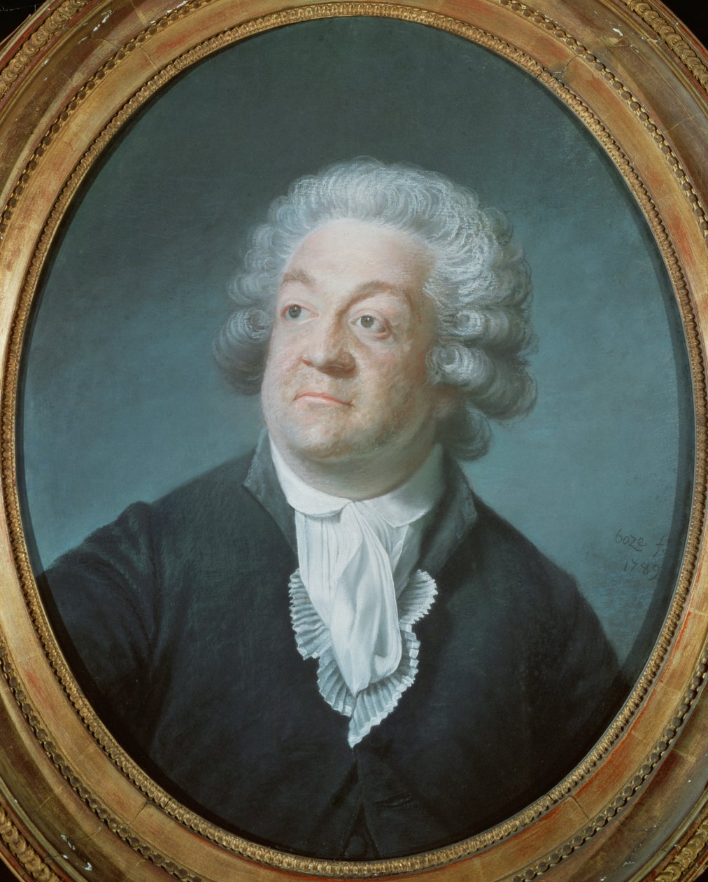 Honore Gabriel de Riqueti, Comte de Mirabeau, liittyi kolmanteen säätyyn perustuslakia säätävän kokouksen jäsenenä ... tekijältä Joseph Boze