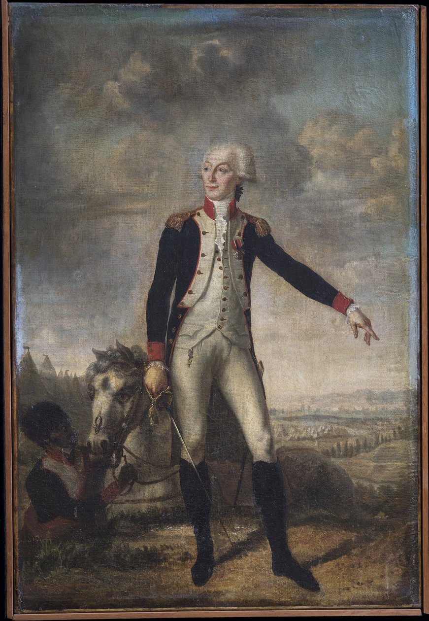 Gilbert Motier, markiisi De La Fayette (1757-1834), muotokuva Boze, Joseph (1745-1826). Öljy kankaalle, c. 1785. Mount Vernon Memorial Park tekijältä Joseph Boze