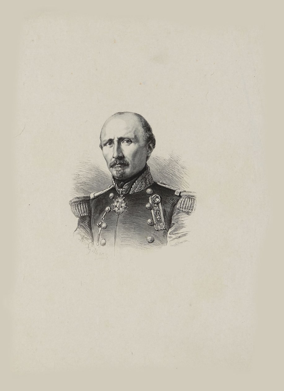 Kenraali Adolf Ensimmäinen 1804-1887, n. tekijältä Joseph Burn Smeeton and Auguste Tilly.