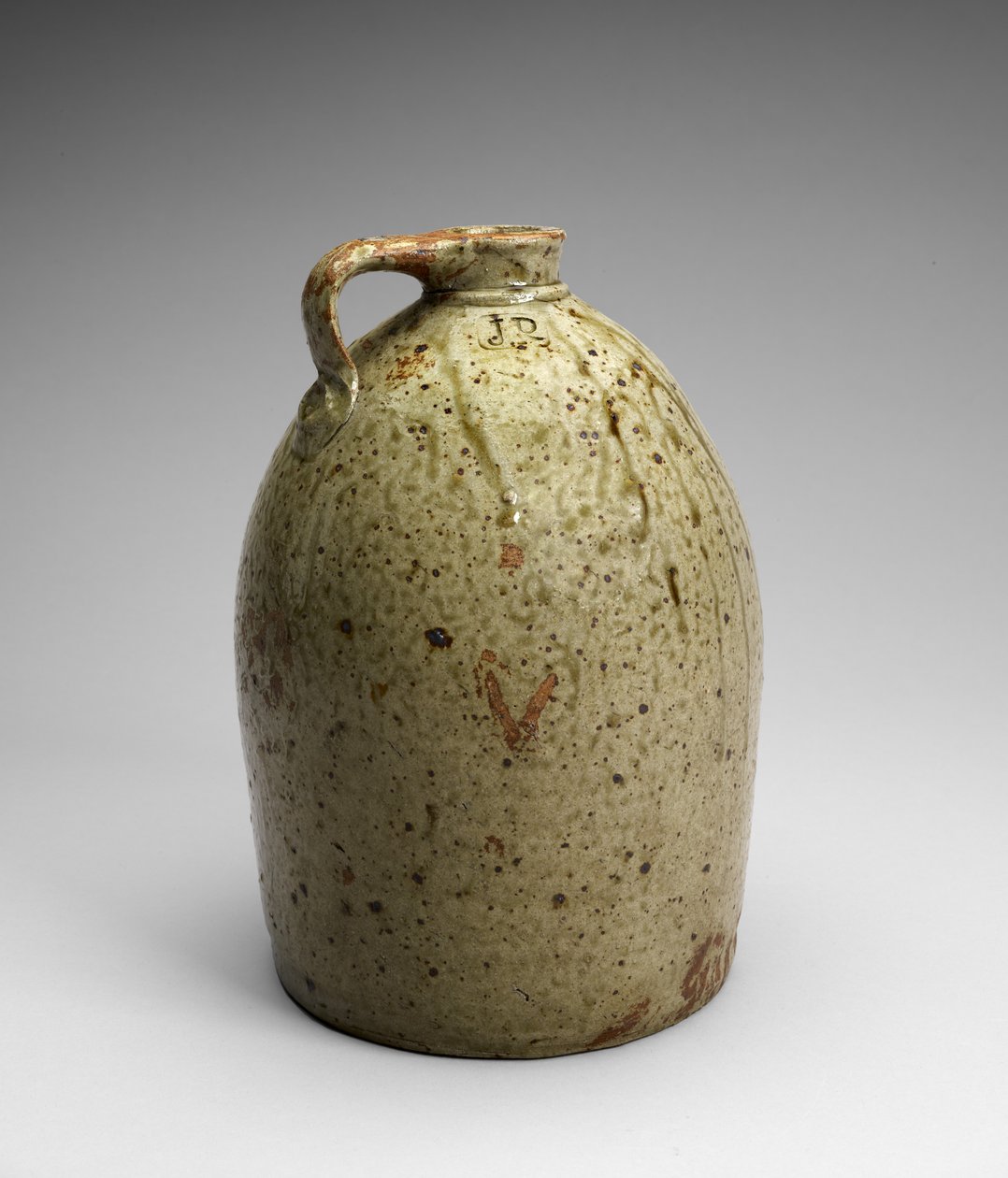 Kannu, c. 1873-1900 (alkalilasitettu kivitavara) tekijältä Joseph C. Rushton