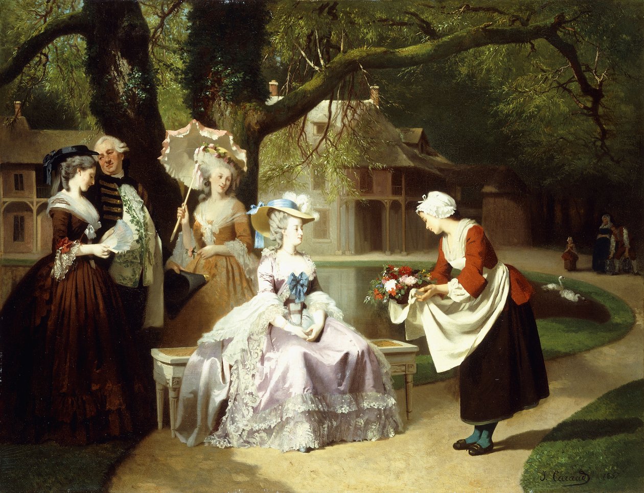 Marie Antoinette ja Louis XVI Tuileries