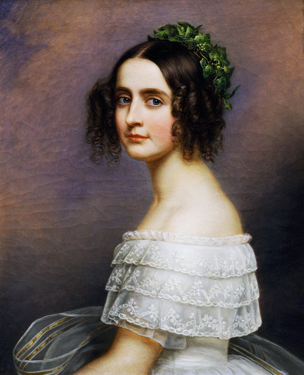 Muotokuva Alexandra Amaliesta Baijerista (Aschaffenburg tekijältä Joseph Carl Stieler
