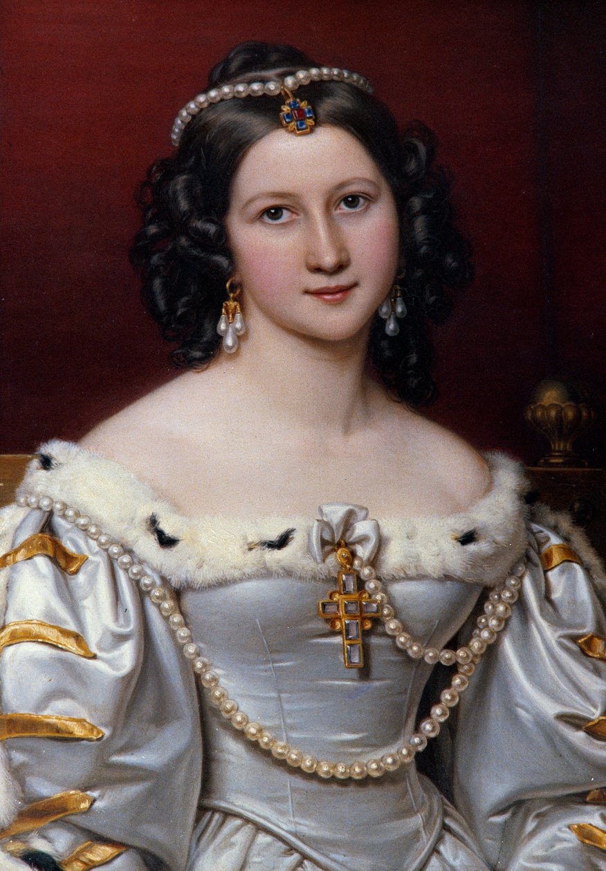 Joseph Karl Stielerin (1781-1858) Charlotte-maalauksen muotokuva tekijältä Joseph Carl Stieler