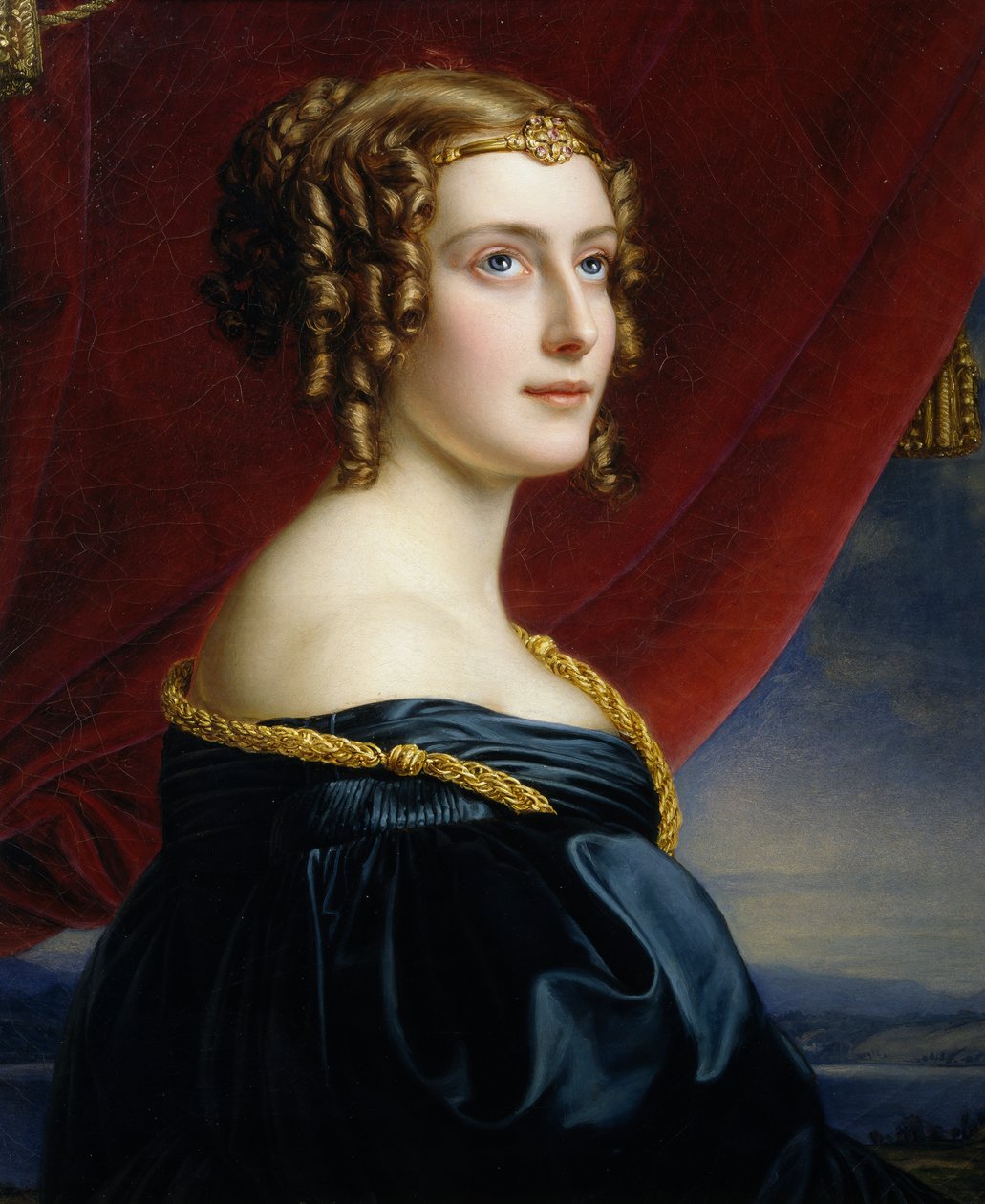 Lady Jane Ellenboroughin muotokuva tekijältä Joseph Carl Stieler