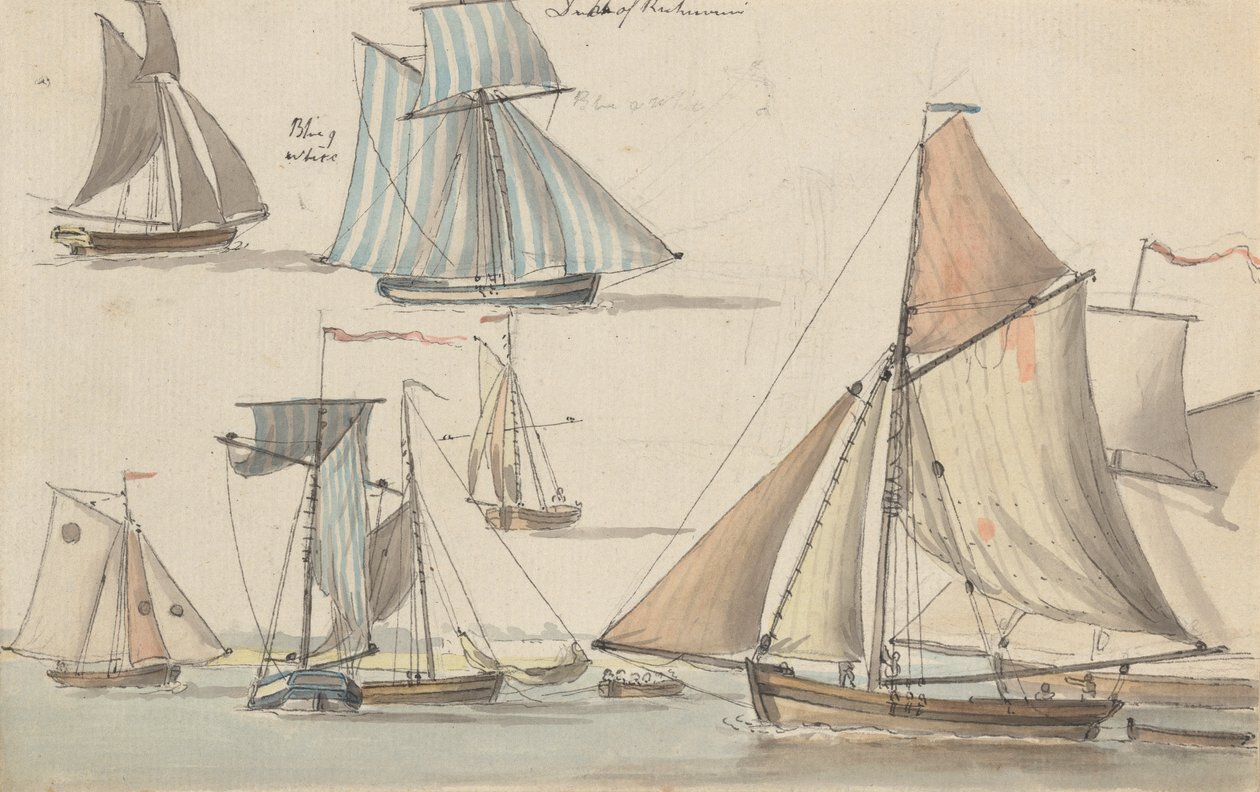 Duke of Richmond: Sloops, kuunari, soutuveneet tekijältä Joseph Cartwright