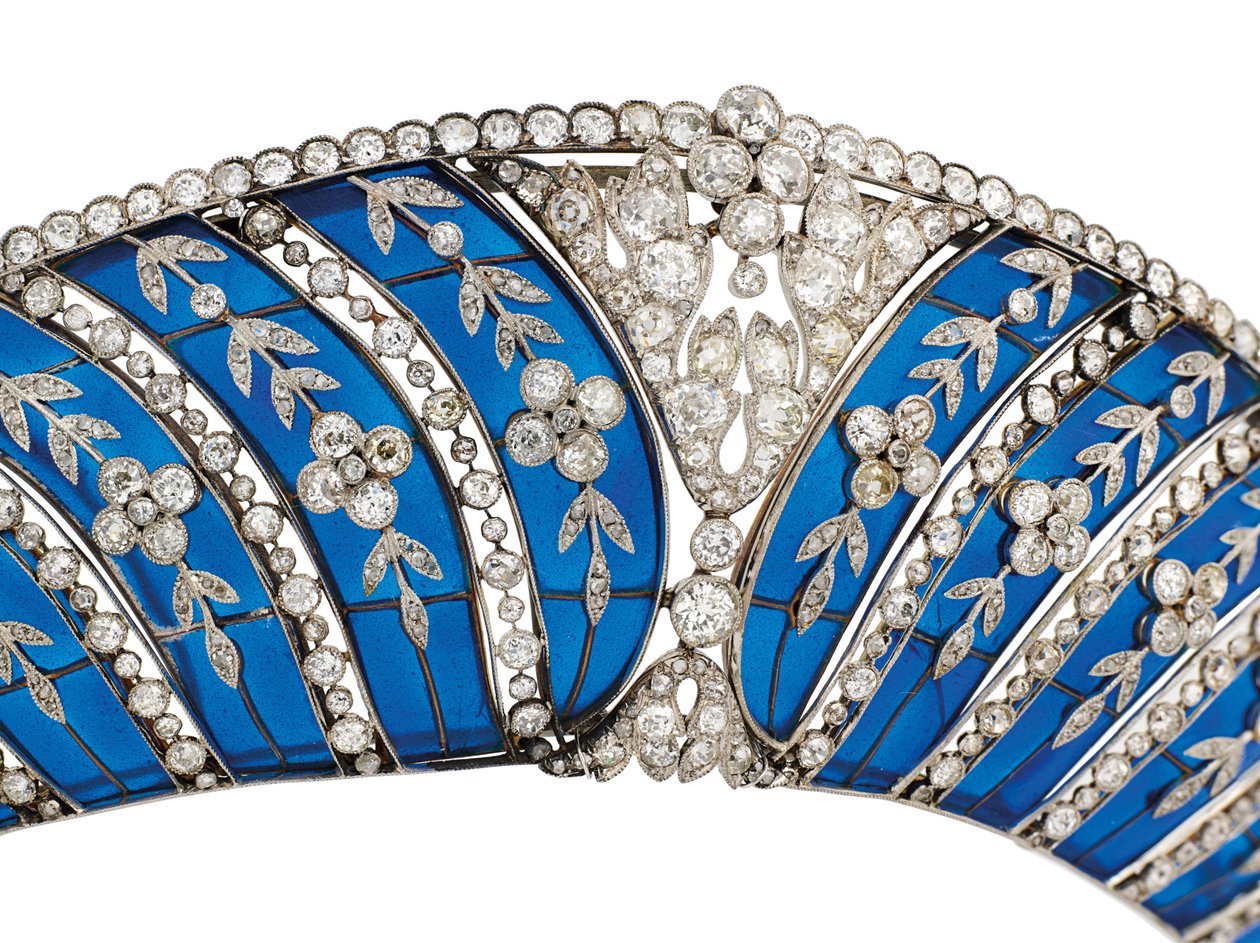 Belle Epoque tiara tekijältä Joseph Chaumet