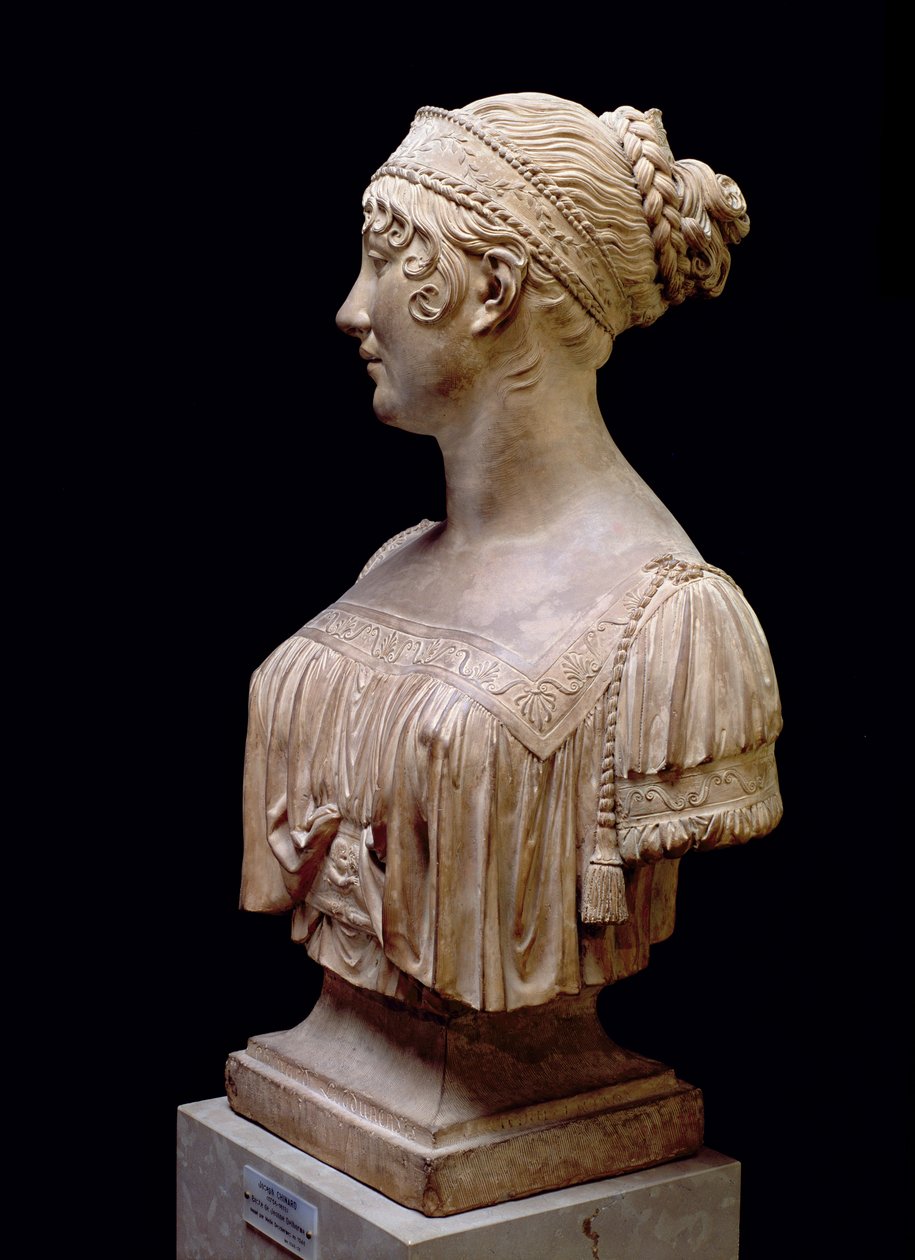 Jeanne Delhormen muotokuva-rintakuva, 1802 (terrakotta) tekijältä Joseph Chinard