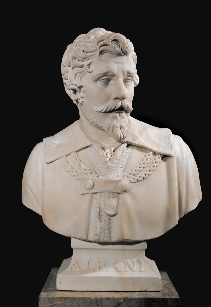 Maalari Francesco Albanin muotokuva ... tekijältä Joseph Chinard