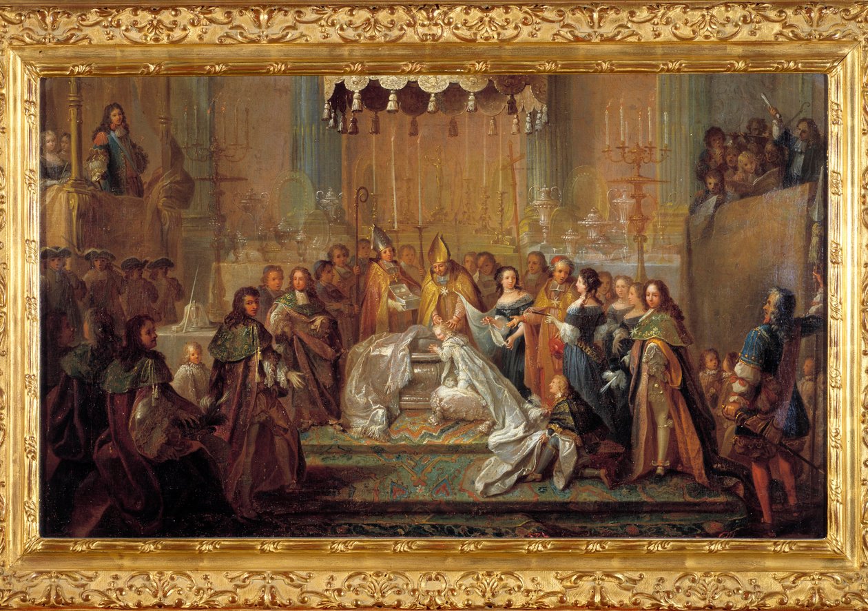 Delfiinin kaste Louis, Louis XIV:n poika (24 tekijältä Joseph Christophe