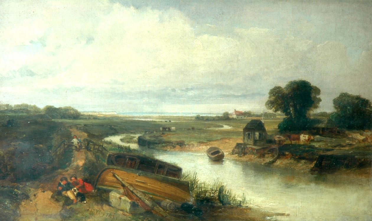 Vuorovesijoki, 1849 tekijältä Joseph Clayton Bentley