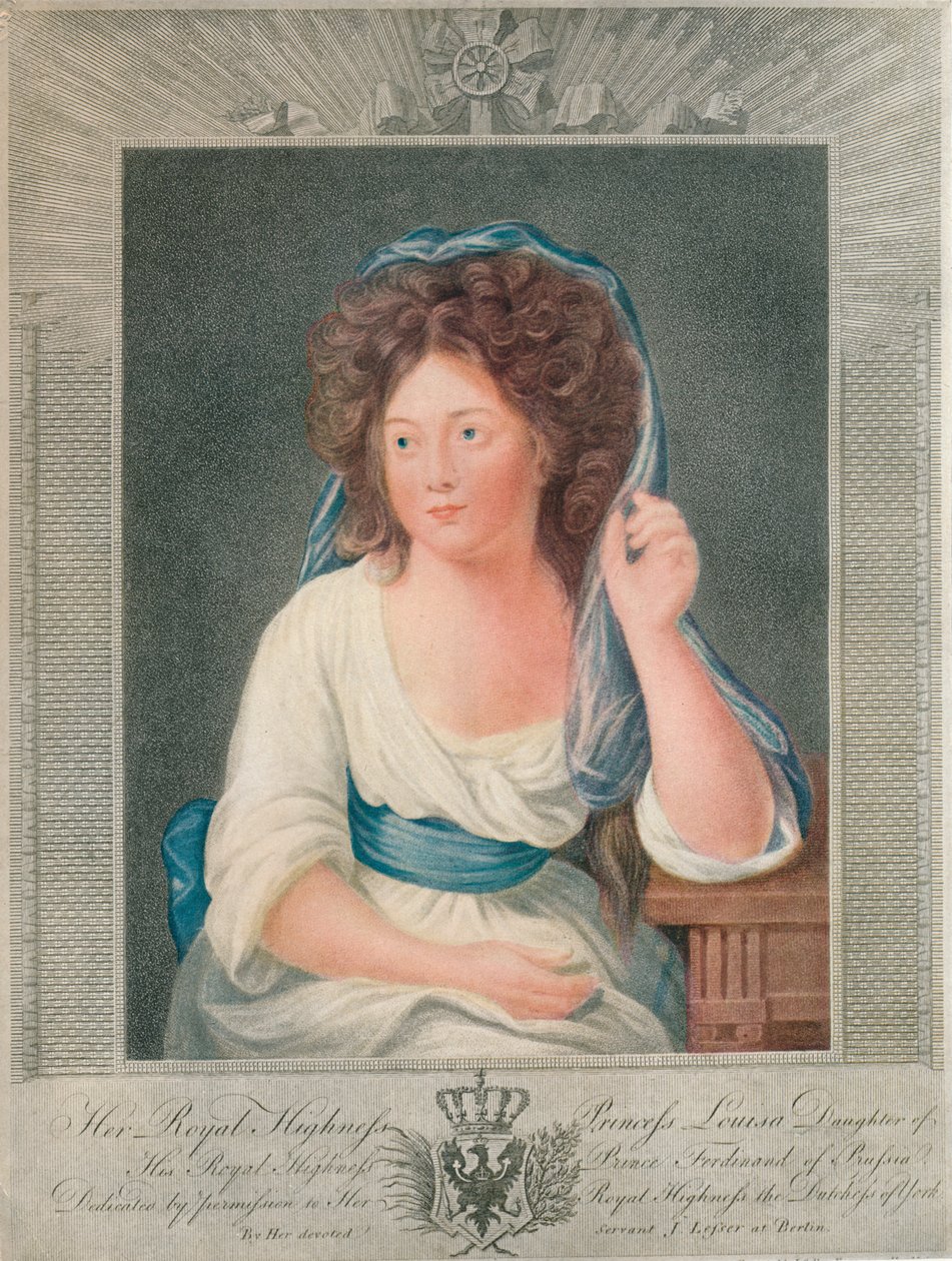 Hänen kuninkaallinen korkeutensa prinsessa Louisa, hänen kuninkaallisen korkeutensa Preussin prinssi Ferdinandin tytär, 19 tekijältä Joseph Collyer