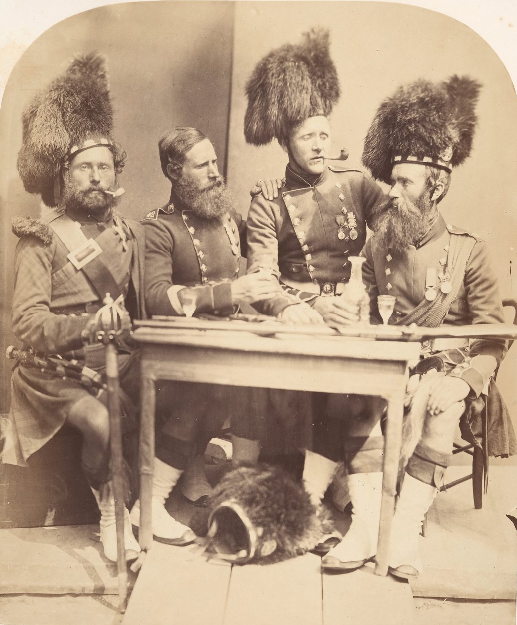 Highlanders, 1856. tekijältä Joseph Cundall