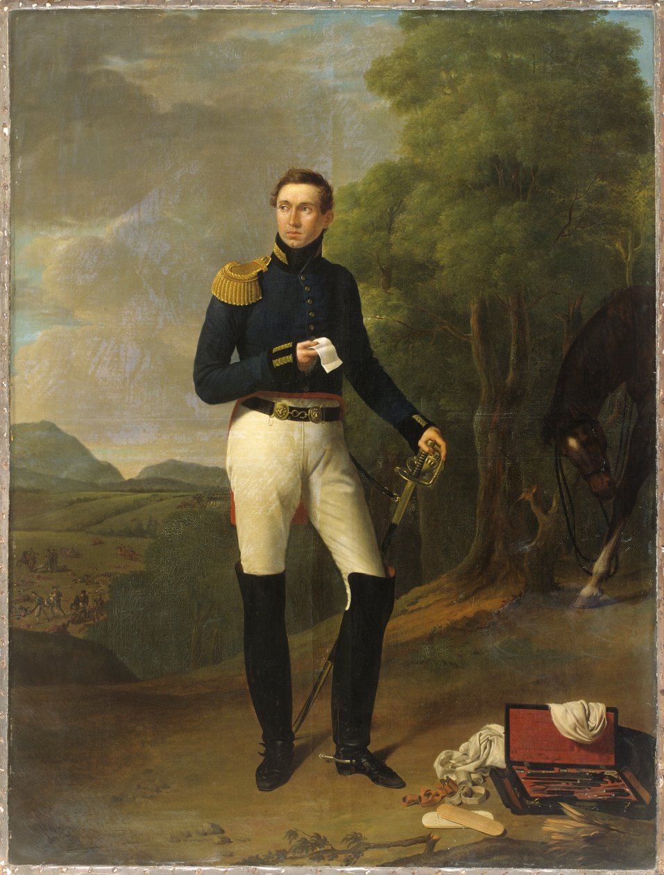 Lääkäri Isaac Joseph De Meyerin muotokuva tekijältä Joseph Ducq