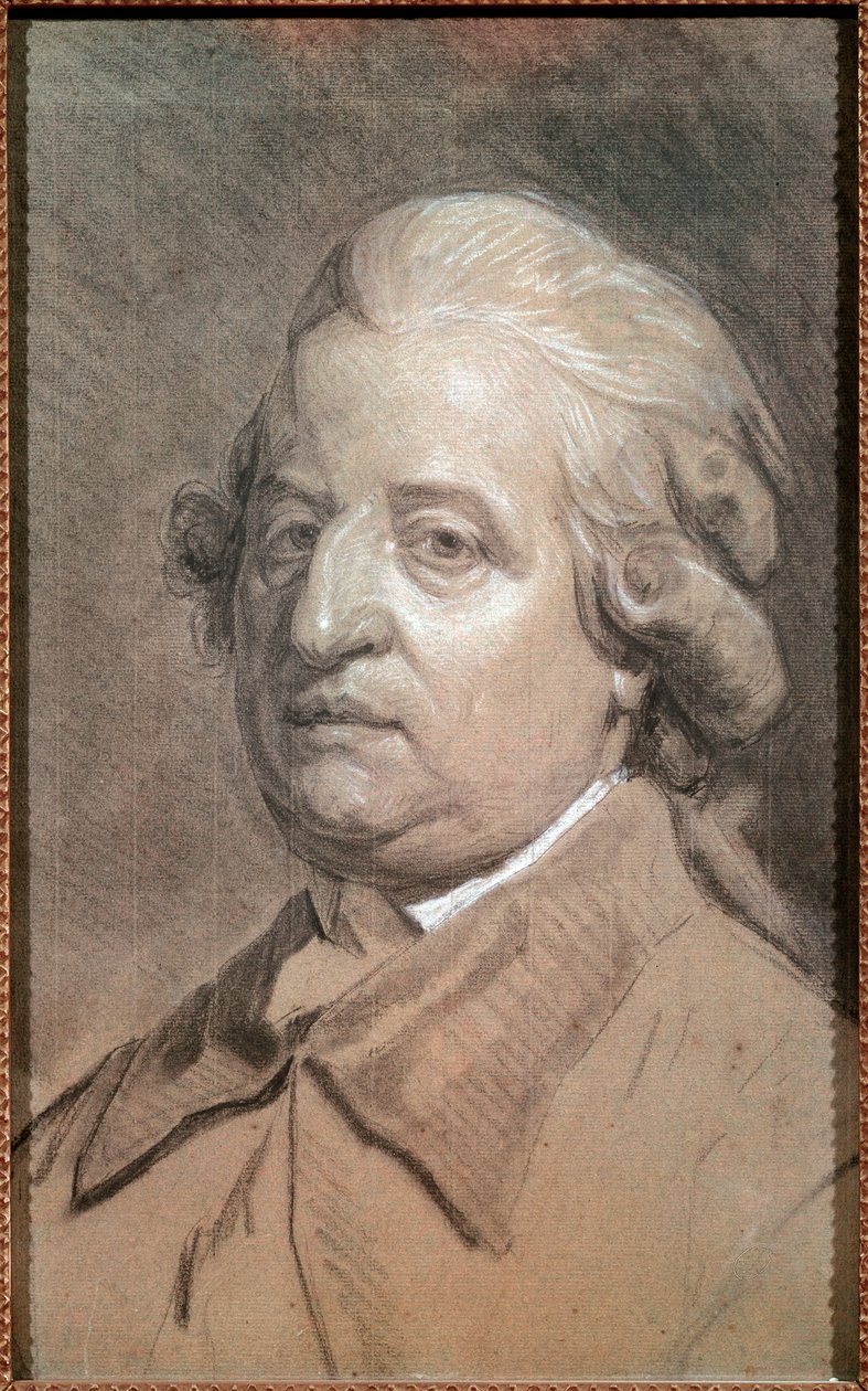 Ludvig XVI:n muotokuva temppelivankilassa tekijältä Joseph Ducreux