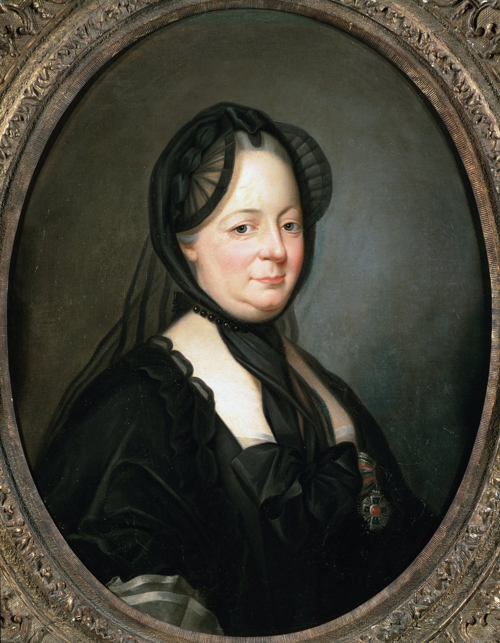 Muotokuva Marie Theresestä Itävallasta, keisarinnasta ja Unkarin ja Boheemin kuningattaresta (öljy kankaalle tekijältä Joseph Ducreux