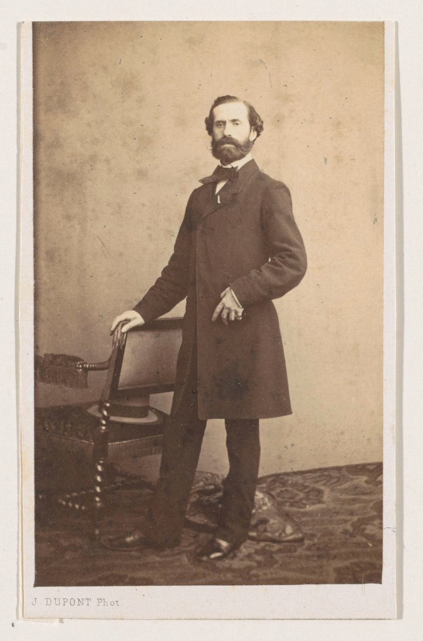Täyspitkä muotokuva taidemaalari Joseph Bellemansista L