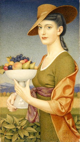 Ruokalaji hedelmää tekijältä Joseph Edward Southall