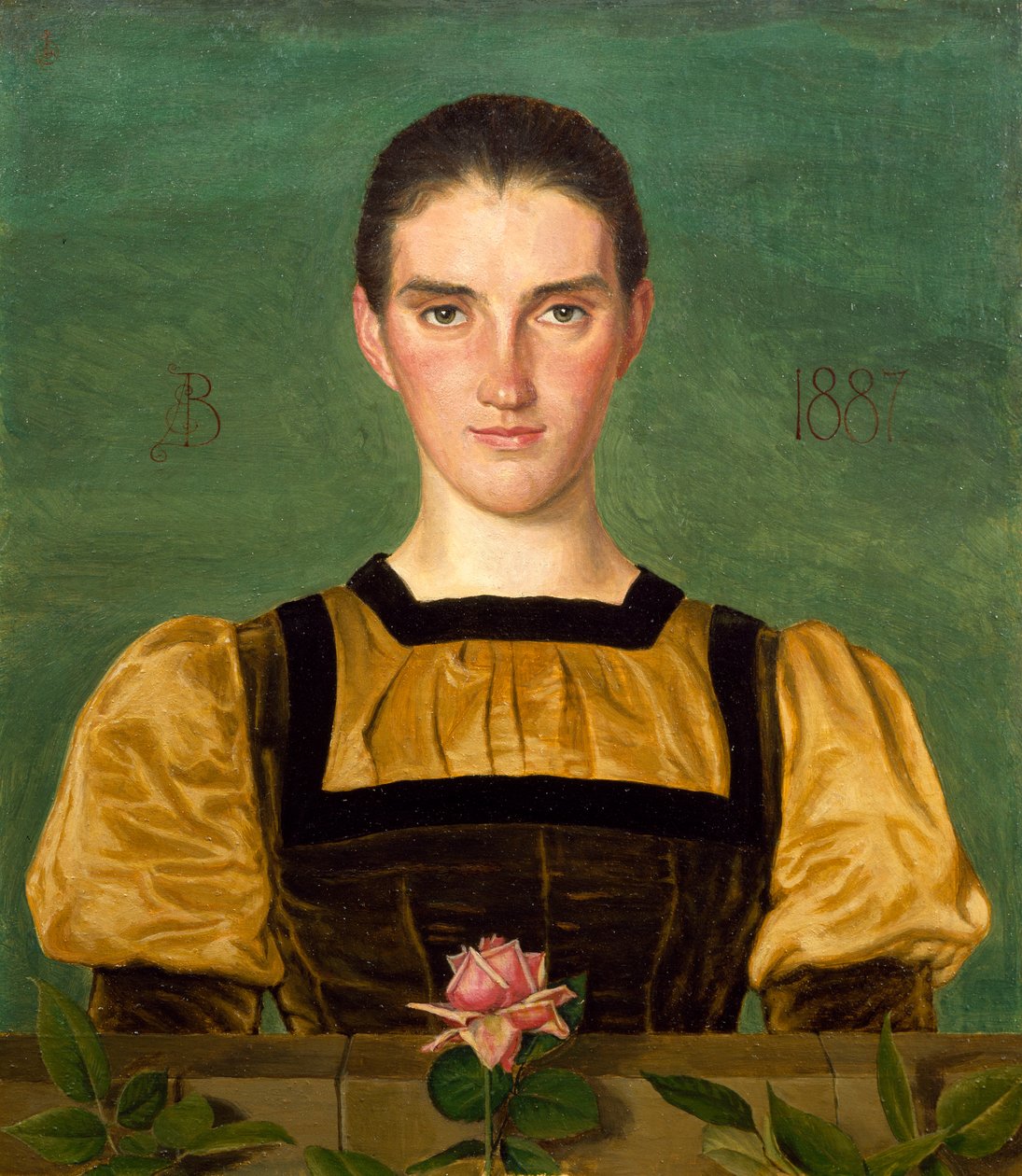 Anna Elizabeth Bakerin muotokuva tekijältä Joseph Edward Southall