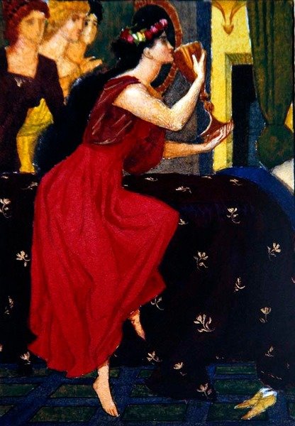 Sigismonda tai Gismonda, tutkimus tekijältä Joseph Edward Southall