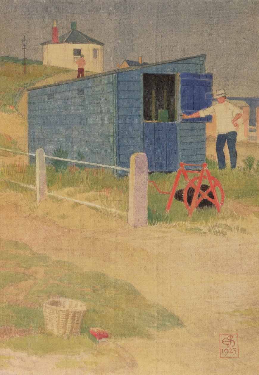 Sininen aita, 1923 tekijältä Joseph Edward Southall