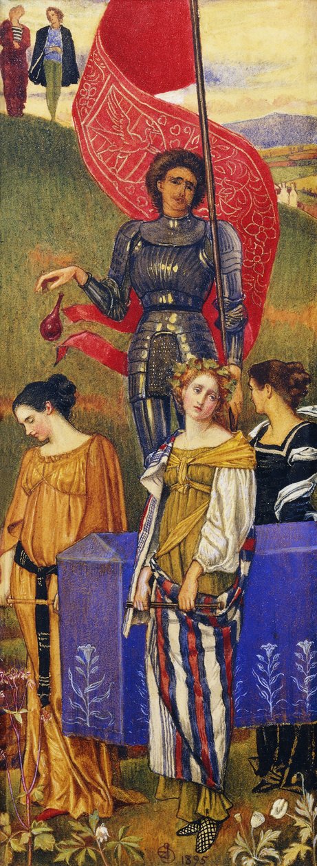Mystinen hautaus tekijältä Joseph Edward Southall