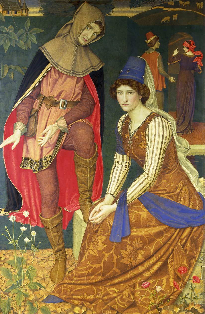 Pähkinänruskea piika tekijältä Joseph Edward Southall