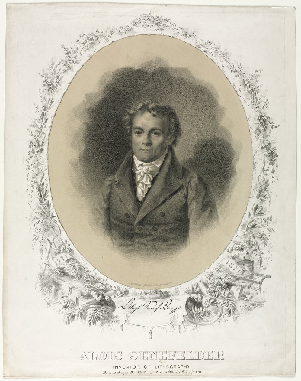 Alois Senefelder tekijältä Joseph F. Knapp