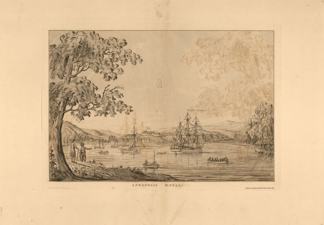 Atlantin Neptunus, tekijältä Joseph F. W. Des Barres
