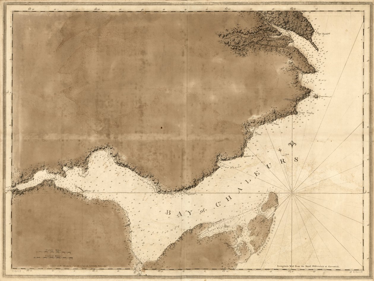 The Atlantic Neptune, julkaistu Ison-Britannian kuninkaallisen laivaston käyttöön, tekijältä Joseph F. W. Des Barres