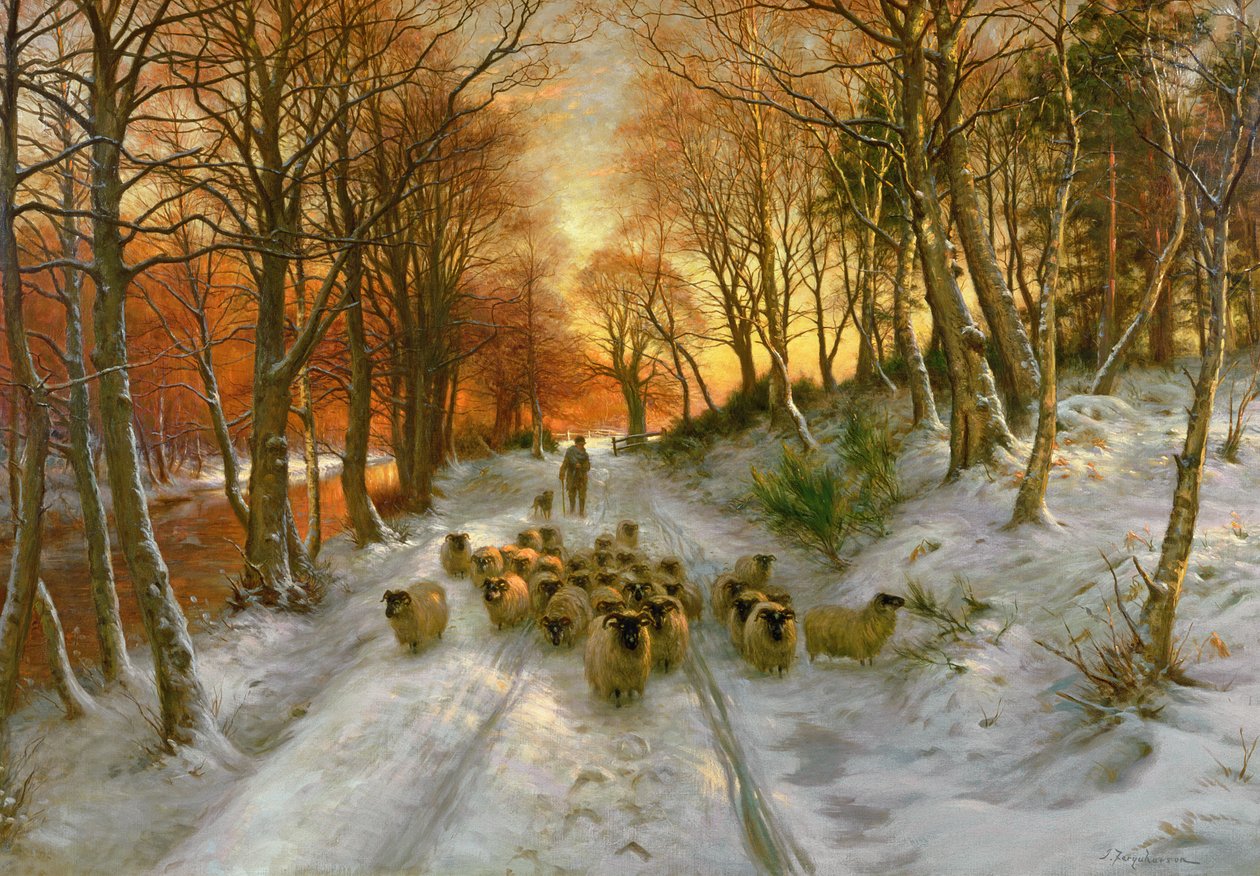 Hehkui illan tuntien sävyillä tekijältä Joseph Farquharson