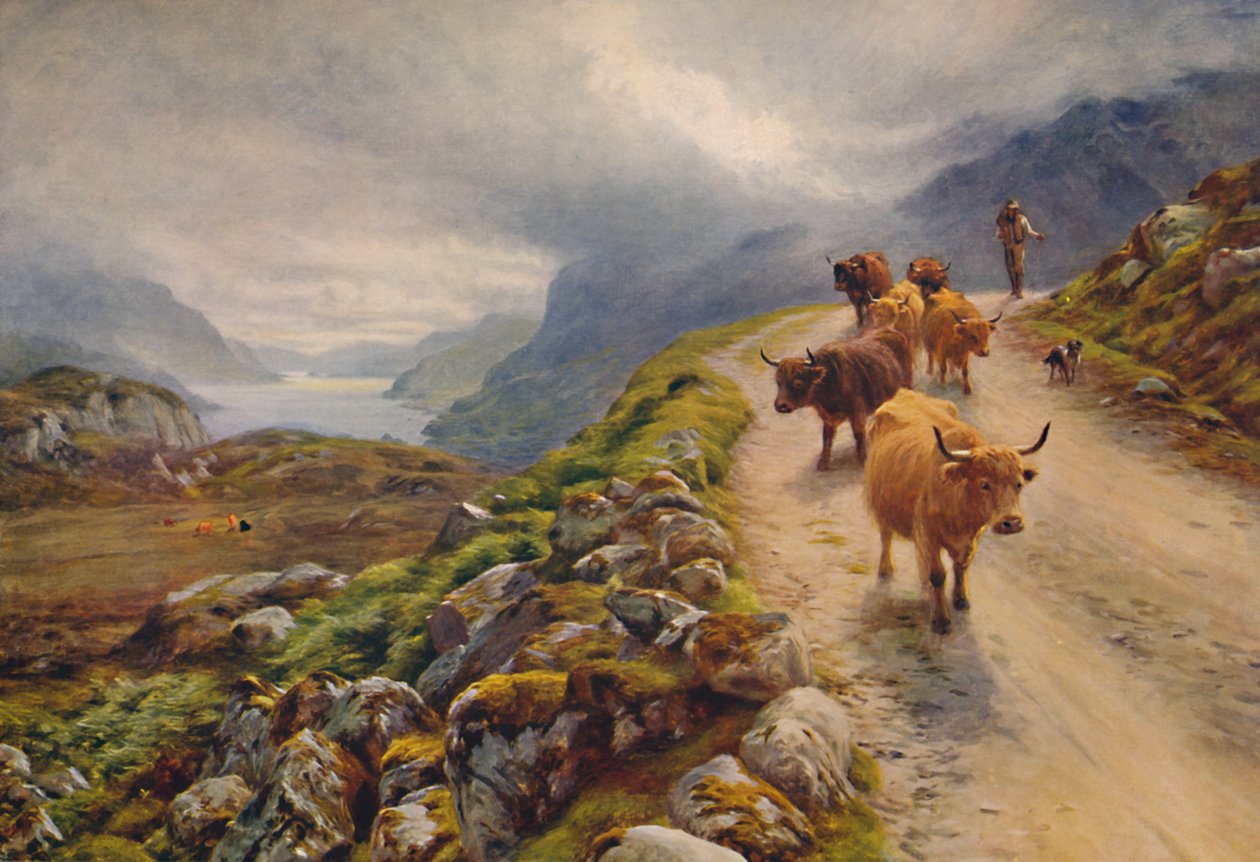 Loch Maree, 1912. tekijältä Joseph Farquharson