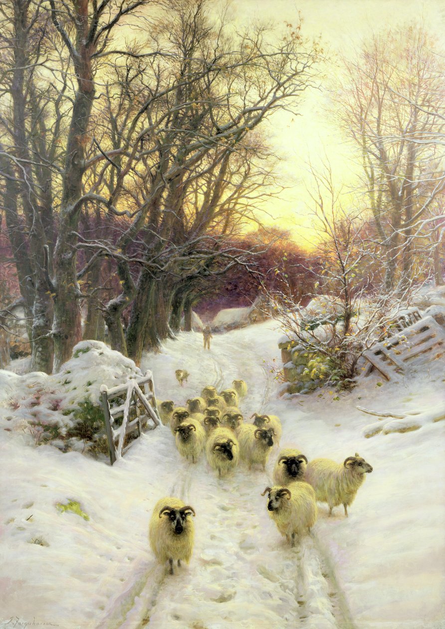 Aurinko oli sulkenut talvipäivän tekijältä Joseph Farquharson
