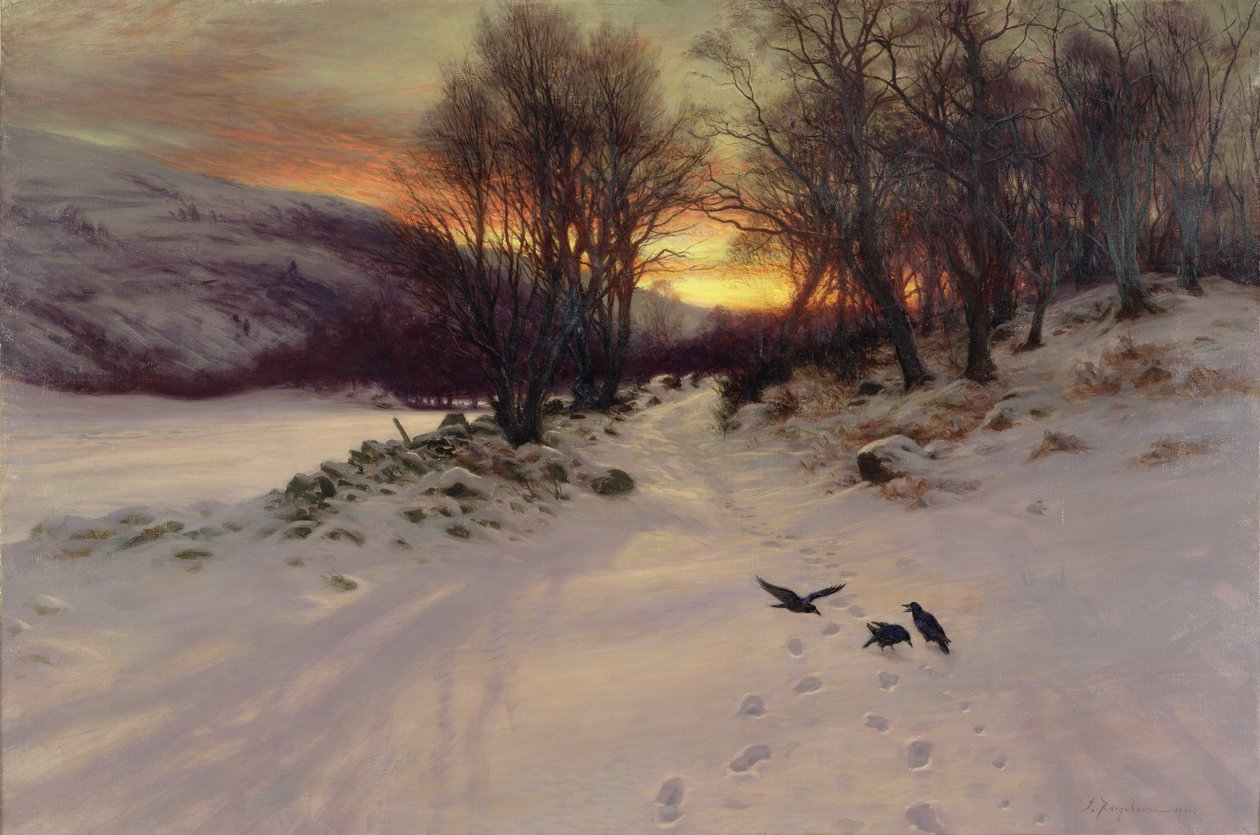 Kun länsi illalla paistaa tekijältä Joseph Farquharson