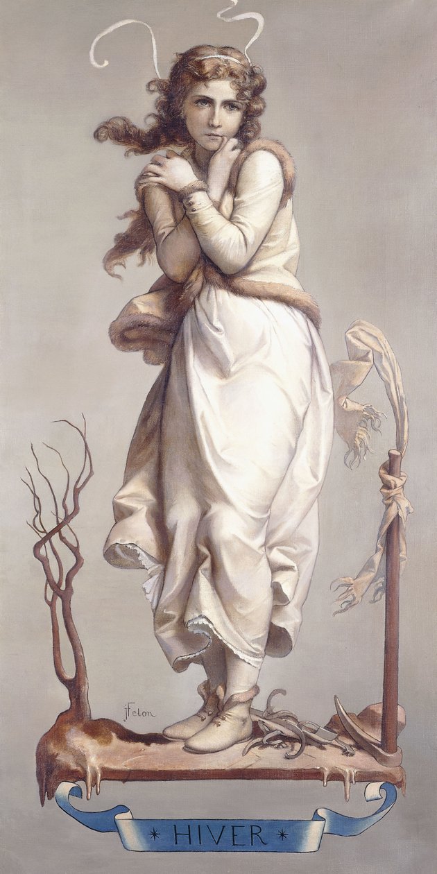 Neljä vuodenaikaa - Talvi, 1873-74 tekijältä Joseph Felon